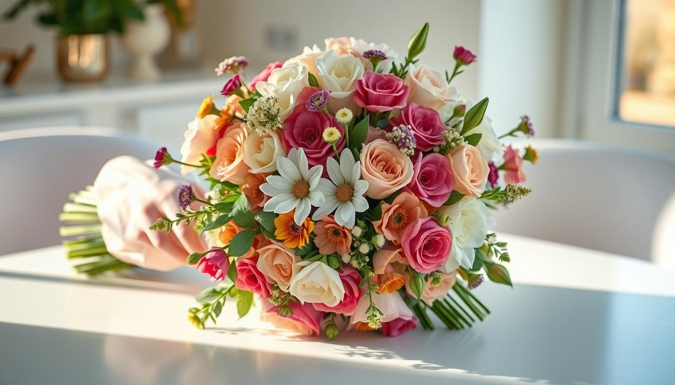 Seasonal flower arrangements